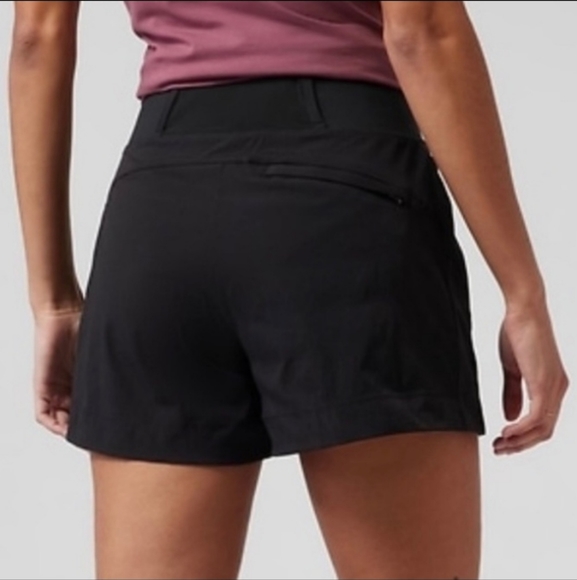 Athleta Trekkie North 3" Short Black 4 - Picture 2 of 16